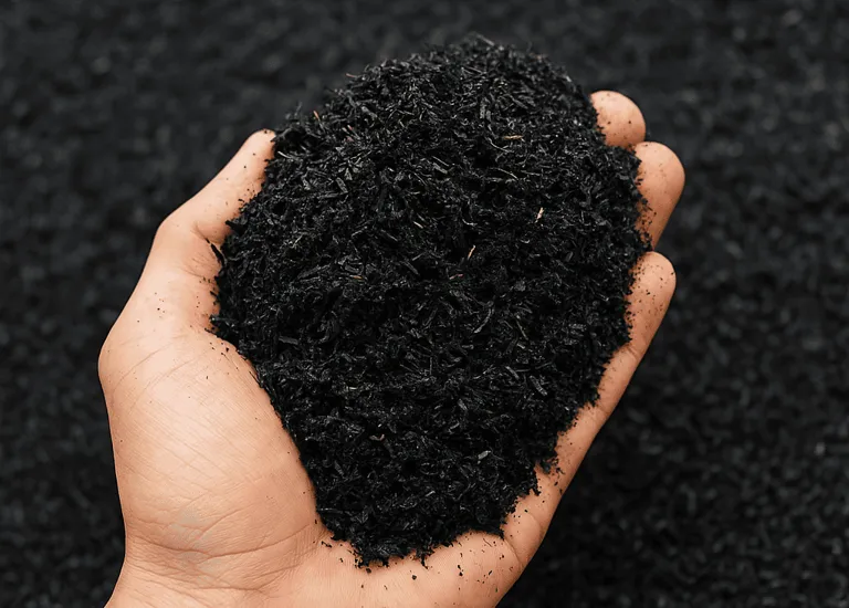 Rice husk ash powder